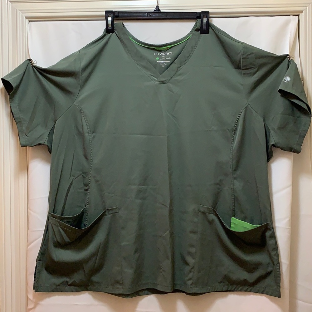 Scrubs Olive colored Healing Hands